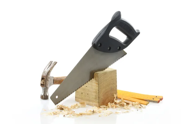 Ferramentas de carpinteiro — Fotografia de Stock