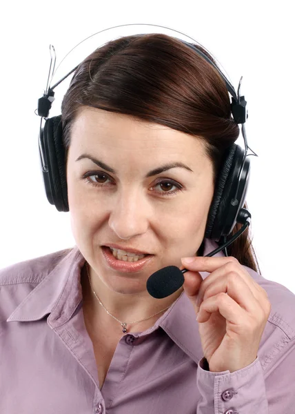 stock image Call center operator