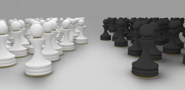 3D Chess Pieces that are Clearly Visible Stock Photo - Image of players,  visible: 236515718