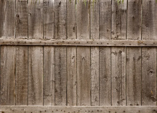Крупним планом сірий дерев'яний паркан — стокове фото