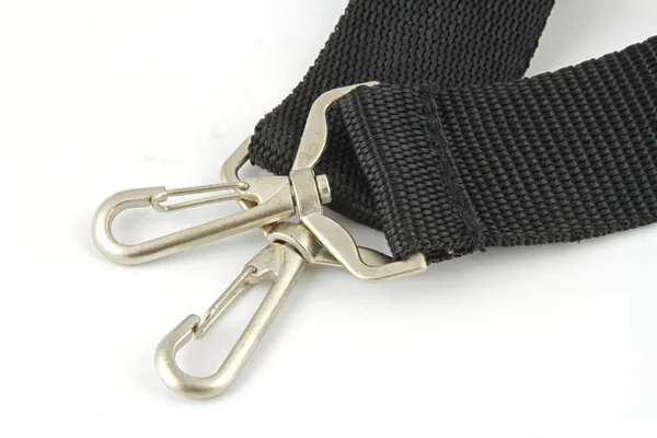 stock image Snap clasp on a strap.