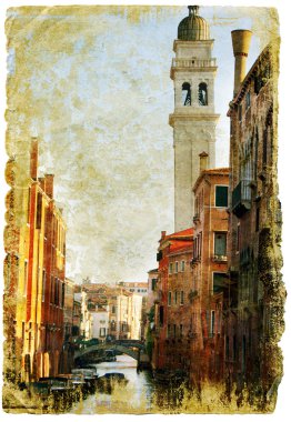 Venice - great italian landmarks clipart