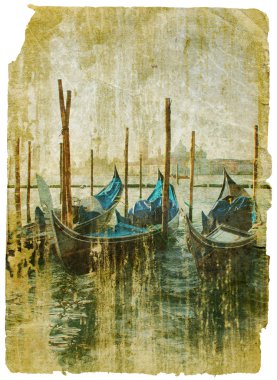 Venice - great italian landmarks clipart