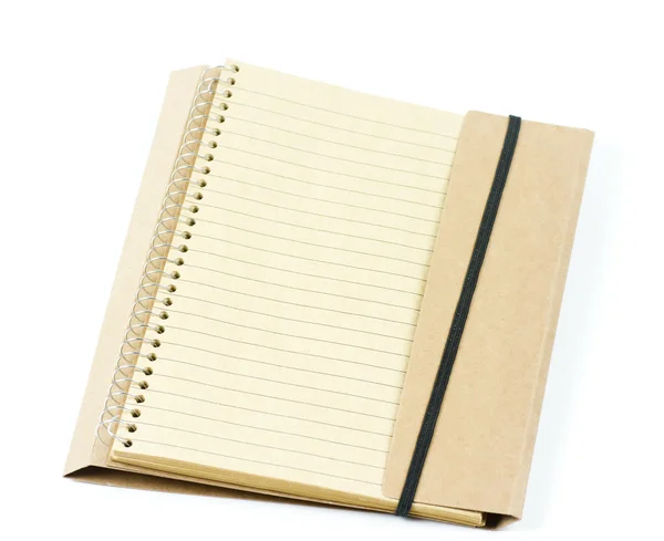 Notebook ecológico — Fotografia de Stock