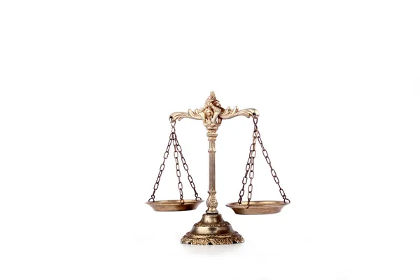 Decorative Scales of Justice — Stock Photo, Image