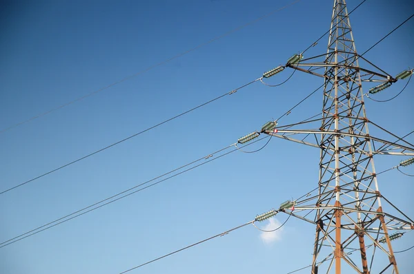 Elektrik güç pilon — Stok fotoğraf