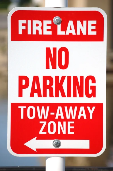 No Parking Sign — Stock Photo, Image