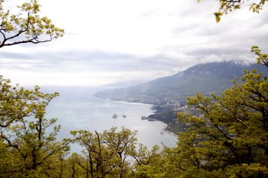 dağ ve Deniz Manzaralı