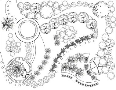 Landscape Plan clipart