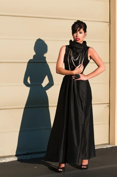 stock image Black gown