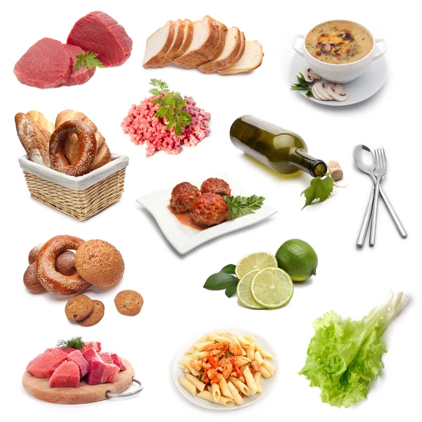 Lebensmittel-Set — Stockfoto