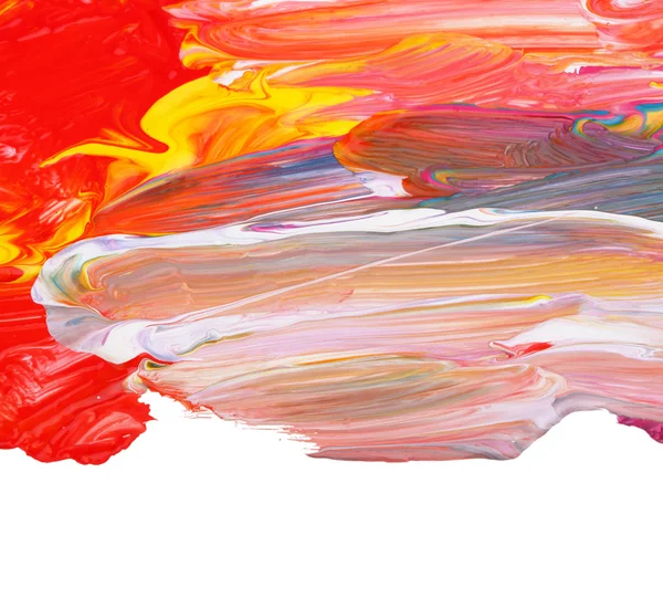 Abstrato acrílico pintado fundo — Fotografia de Stock