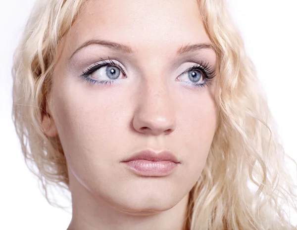Young woman face — Stock Photo, Image