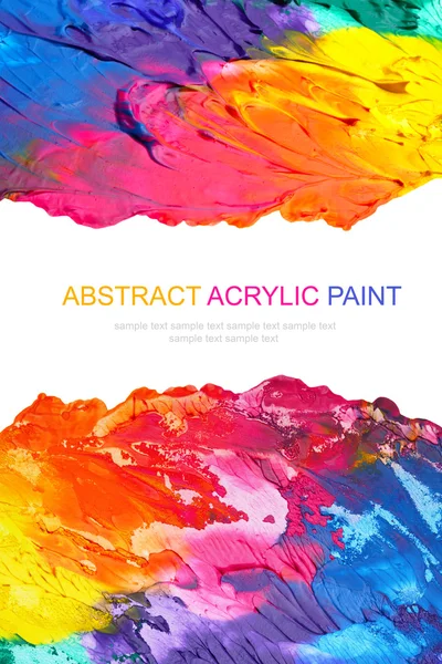 Abstract acrylic painted background — Stock Photo, Image