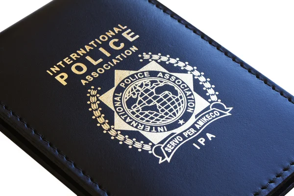 stock image Police certificate