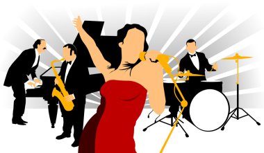 Singer clipart