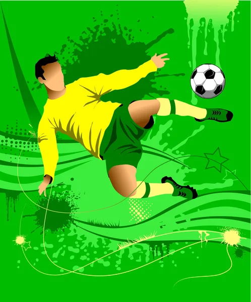Increíble fútbol — Archivo Imágenes Vectoriales
