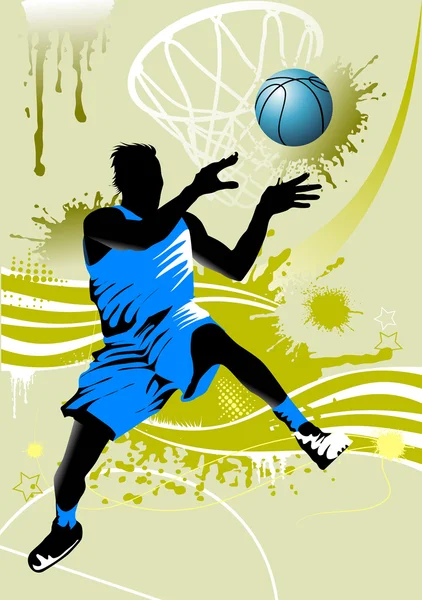 농구 농구 — 스톡 벡터