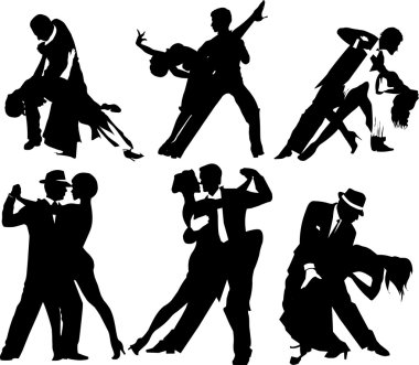 Invitation to the dance clipart