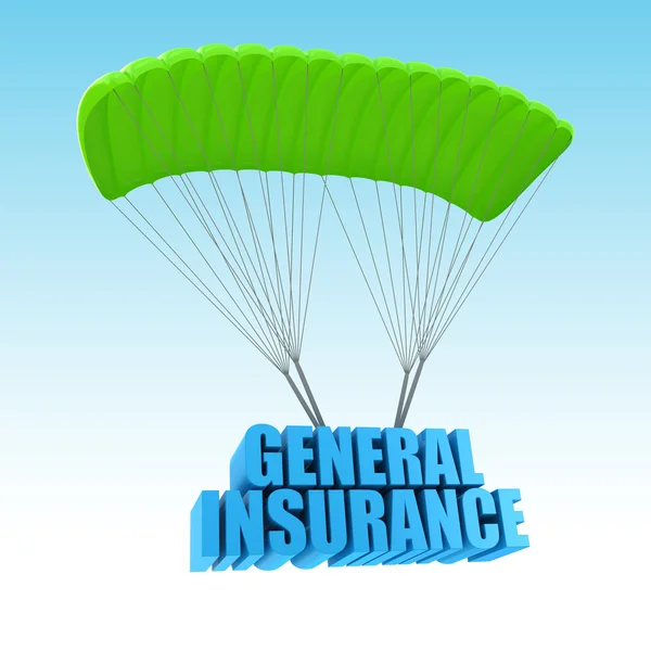 General Insurance 3d concept illustration — Stock Photo, Image