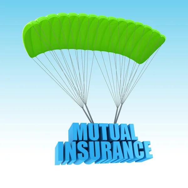 Illustration de concept de l'assurance mutuelle 3D — Photo