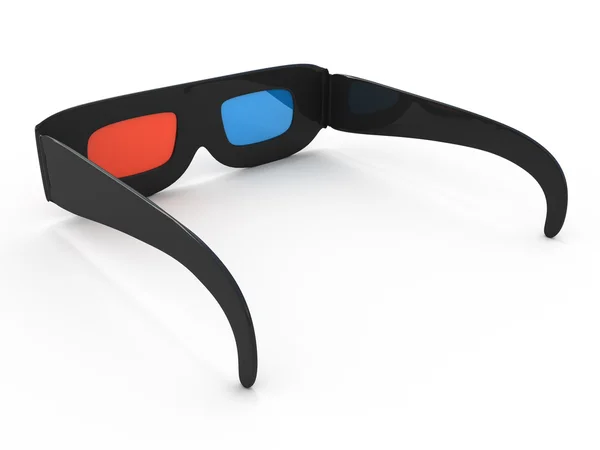 Brille für 3D — Stockfoto