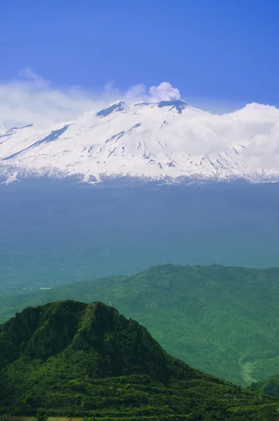 Volcán Etna — Foto de Stock