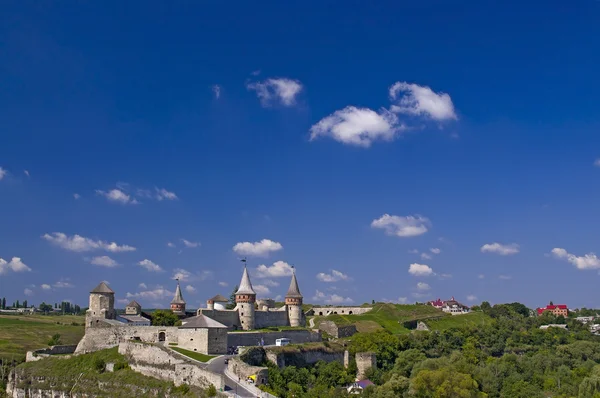 Vackert medeltida slott — Stockfoto