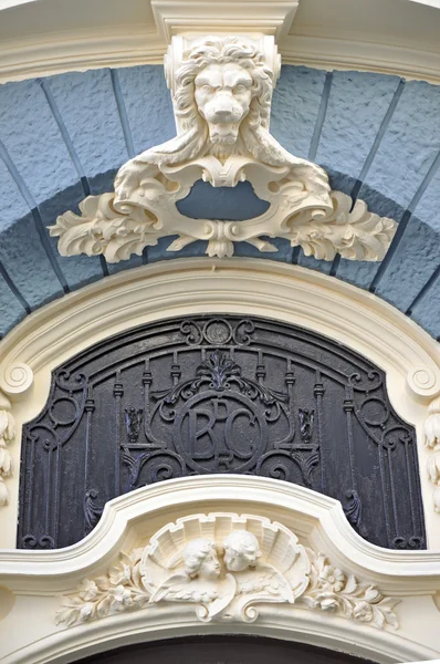 Detalhe da arquitetura barroca — Fotografia de Stock