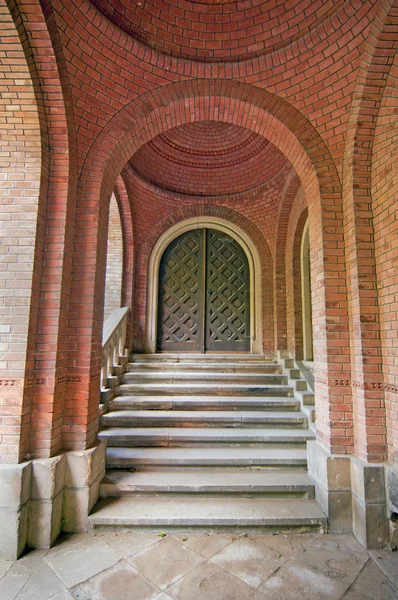城のドア — ストック写真