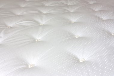 Close up of a bed mattress clipart