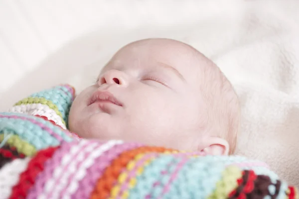 Baby flicka i åldern 6 veckor — Stockfoto