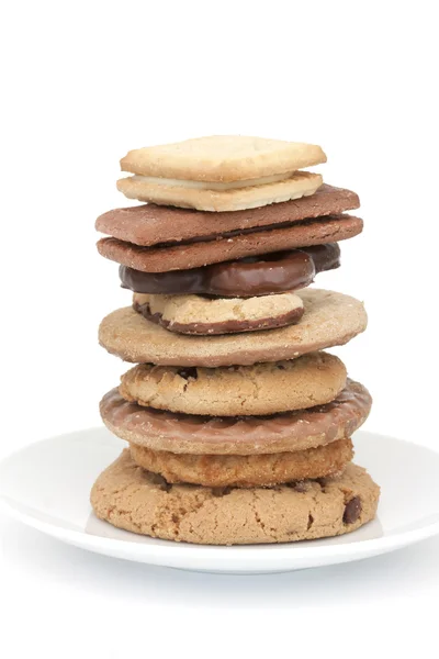 Torre de biscoito — Fotografia de Stock