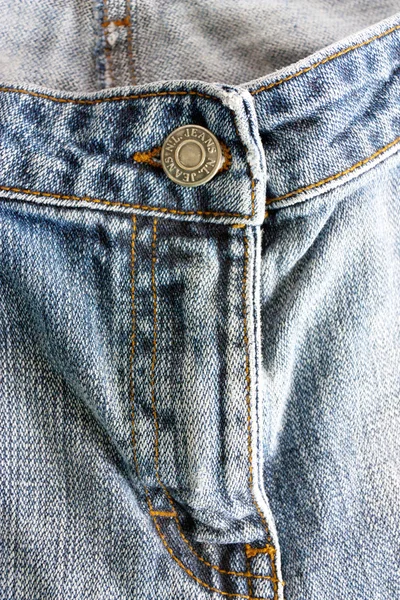 Nahaufnahme von Jeans — Stockfoto