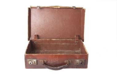 Old vintage suitcase clipart