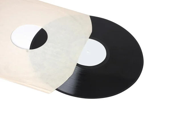 スリーブ内のレコードのサイズは 12 インチやアルバム — ストック写真