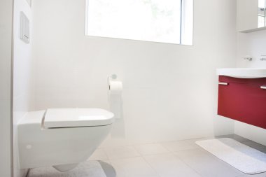 Modern bathroom clipart