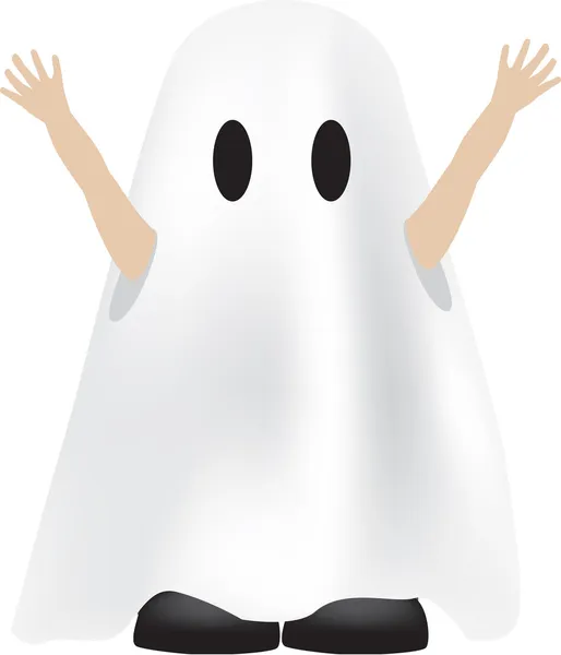 Scary ghost — Stock vektor
