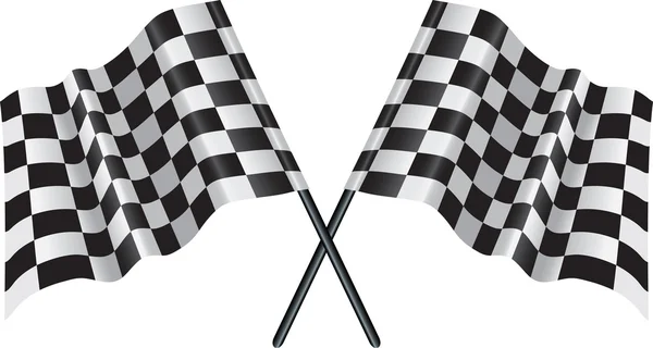 stock vector motor racing checkered, chequered flag