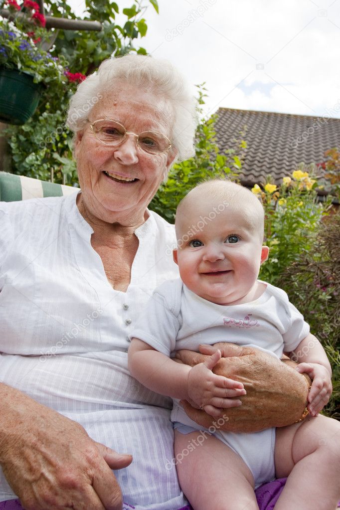 Grandma and baby Stock Photo by ©Joingate 6047439
