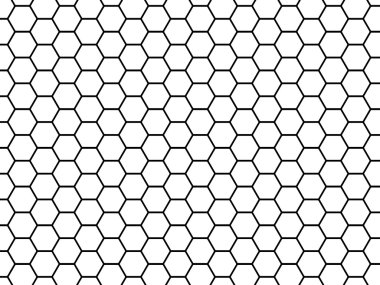 Honeycomb grid clipart