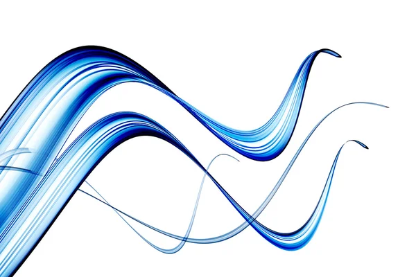 Abstract 3d waves — Stockfoto