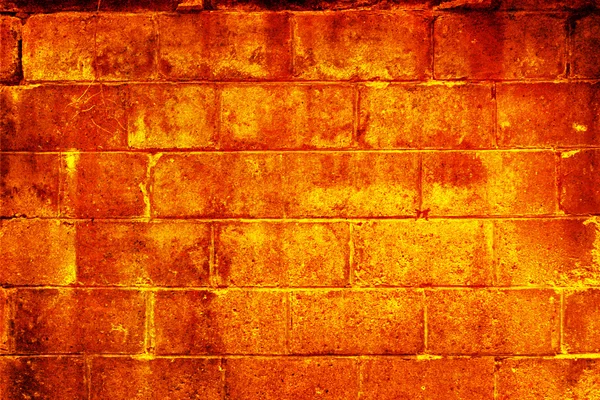 Burning wall — Stock Photo, Image