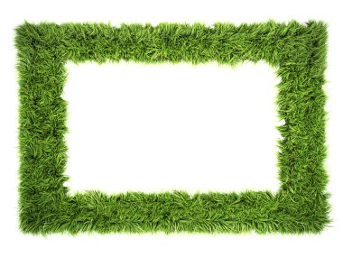 Grass frame clipart