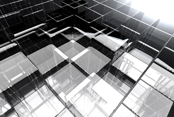 Abstracte glazen structuur — Stockfoto