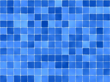 Blue Tile Background clipart