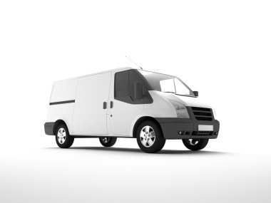 3d van clipart