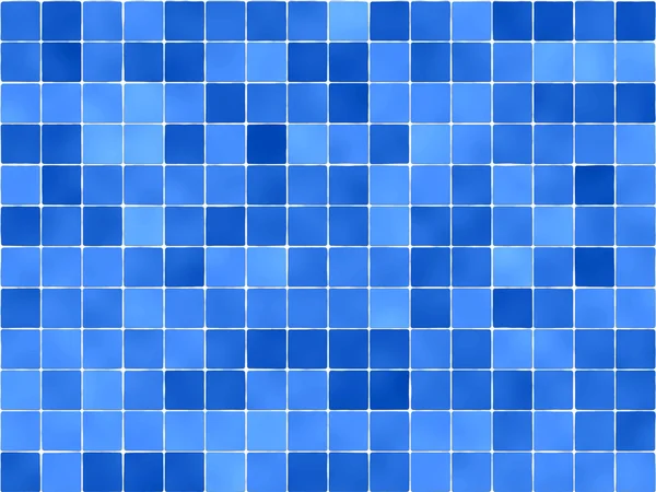 Синий плиточный фон — стоковое фото