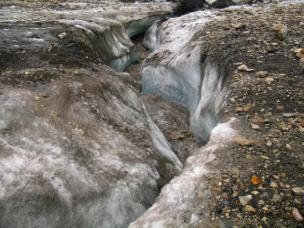 Glacier surface — Stock Photo, Image