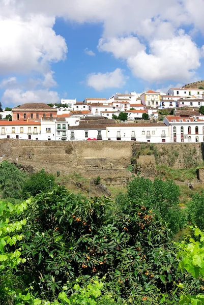 Krajobraz Mértola, na południe od Portugalii. — Zdjęcie stockowe